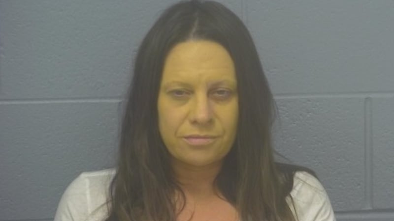 Amber Dawn Henderson, 40, faces two counts of possession of a controlled substance.