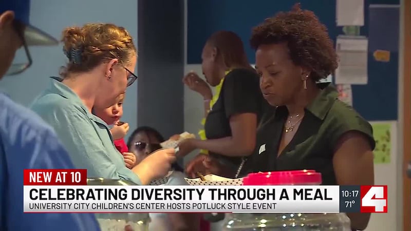 University City Children’s Center celebrates diversity with shared meal
