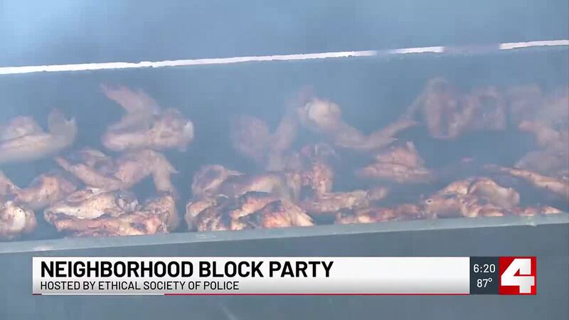 St. Louis Ethical Society of Police hosts community block party