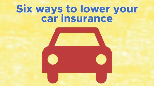 Six ways to lower your car insurance costs