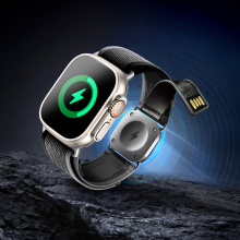 Watch with charging indicator.