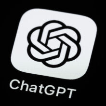 ChatGPT mobile app icon on a screen