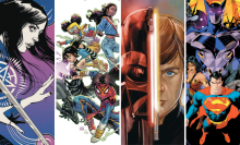 A composite of images from the cover of comics available on Free Comic Book Day 2024.