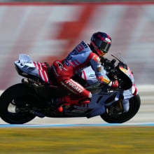 Marc Marquez of Spain and Gresini Racing Moto GP Ducati
