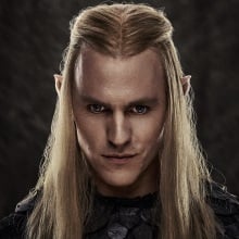 Charlie Vickers as Sauron in "The Lord of the Rings: The Rings of Power."