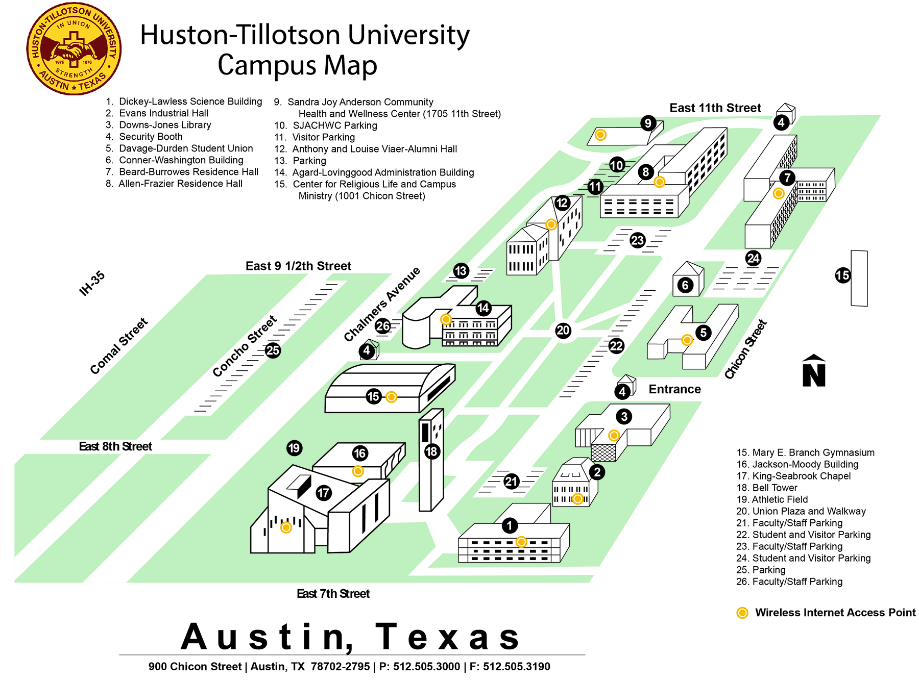 HT Campus Map