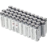 $6 Amazon Basics AA Alkaline Batteries 40-Pack + Free Prime Shipping