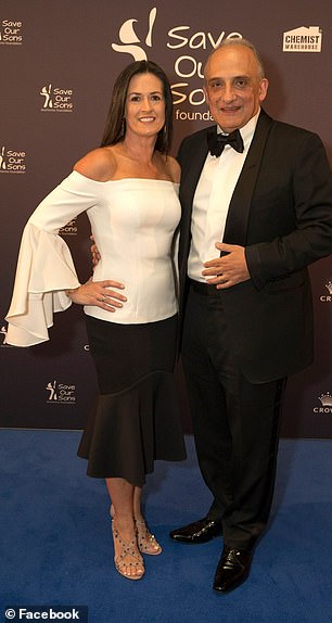 Co-founder Mario Verrocchi and his wife Fiona