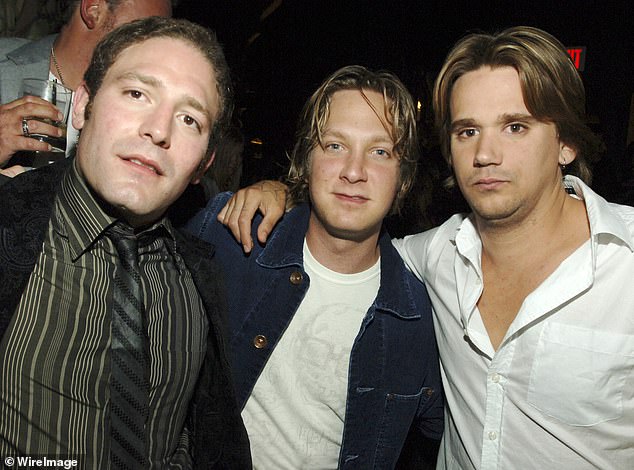 Show: On his agent's advice, Randy signed up for reality show, Sons of Hollywood, to progress his career. He starred alongside Rod Stewart 's son Sean and their pal and agent David Weintraub (pictured 2007)