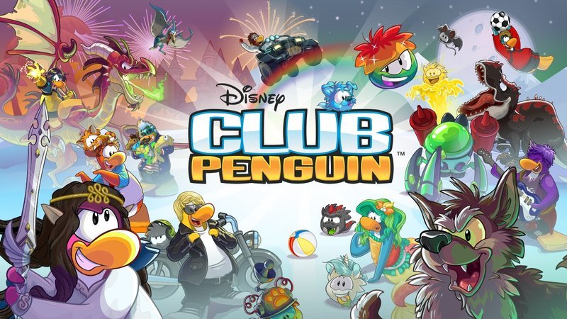 Disney Club Penguins cartoon characters