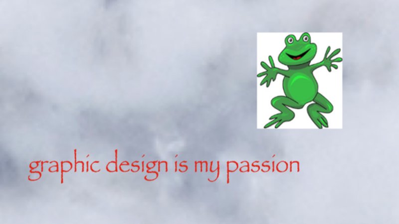frog clipart over smoky background and the name of the meme in red papyrus font