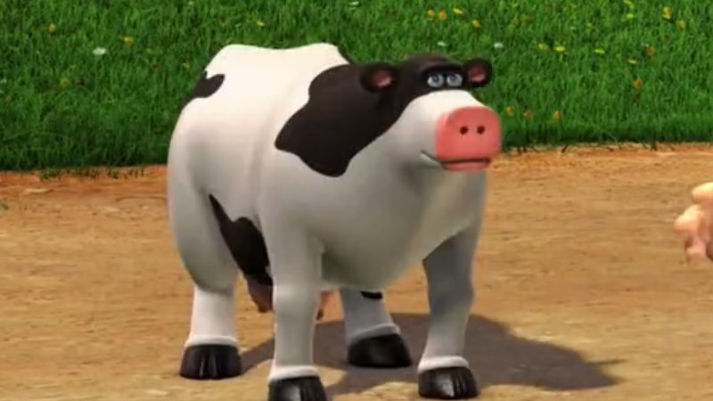 cow otis from barnyard children's animation 