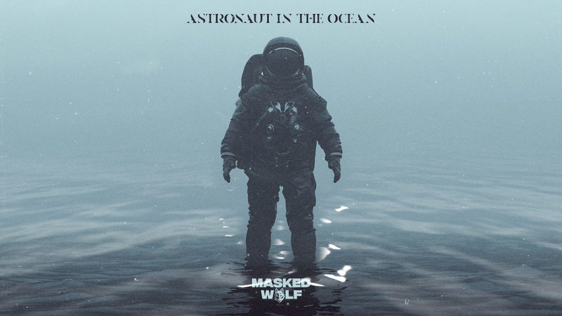 Astronaut In The Ocean song artwork from Masked Wolf.
