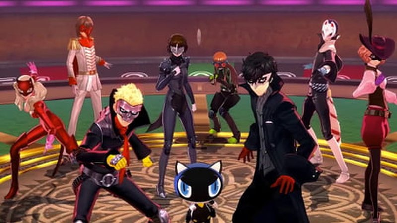 Persona 5 power of friendship example.