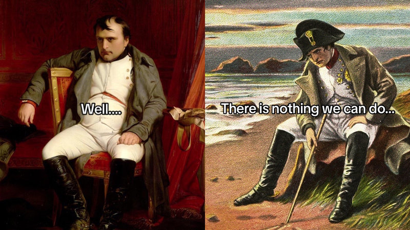 Napoleon "There Is Nothing We Can Do" meme
