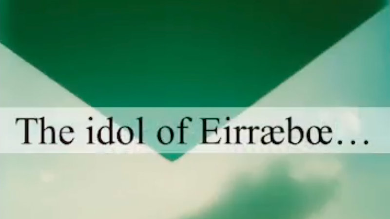The idol of Eirræbœ meme original video.