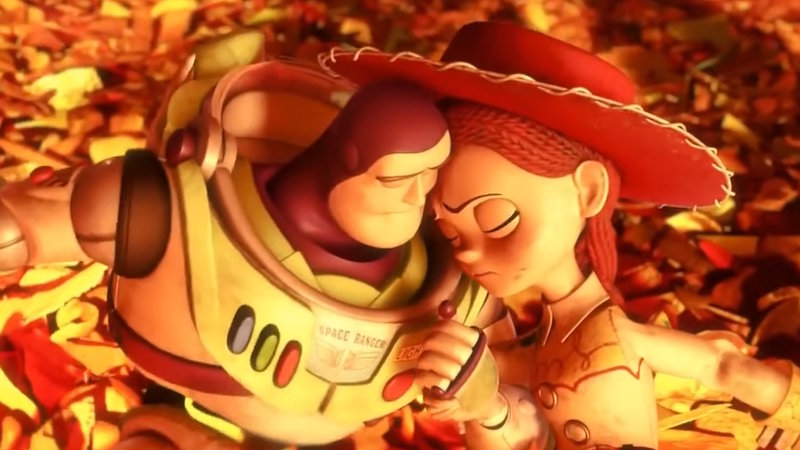 He Did It Again Huh meme depicting buzz lightyear and jessie from toy story.