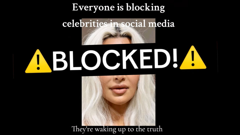 Blocking Celebrities Trend