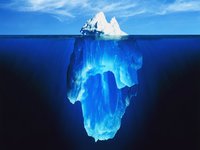 Iceberg tiers parodies meme format and template.