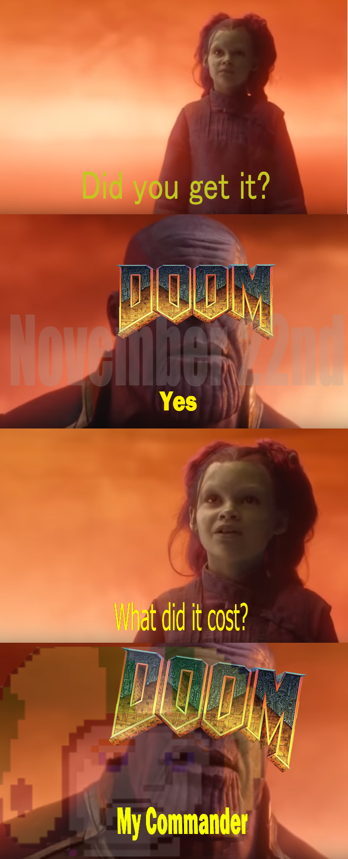 Did you get it? Nowelmbers Yes What did it cost? My Commander