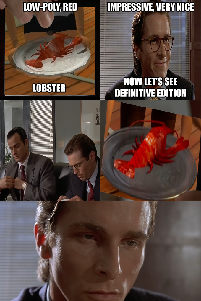 LOW-POLY, RED IMPRESSIVE, VERY NICE NOW LET'S SEE LOBSTER DEFINITIVE EDITION