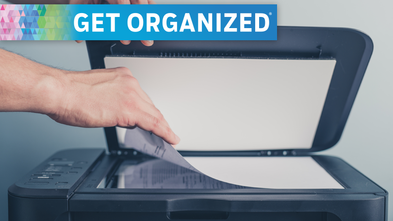 Get Organized–How to Scan, Save, and Shred Tax Documents
