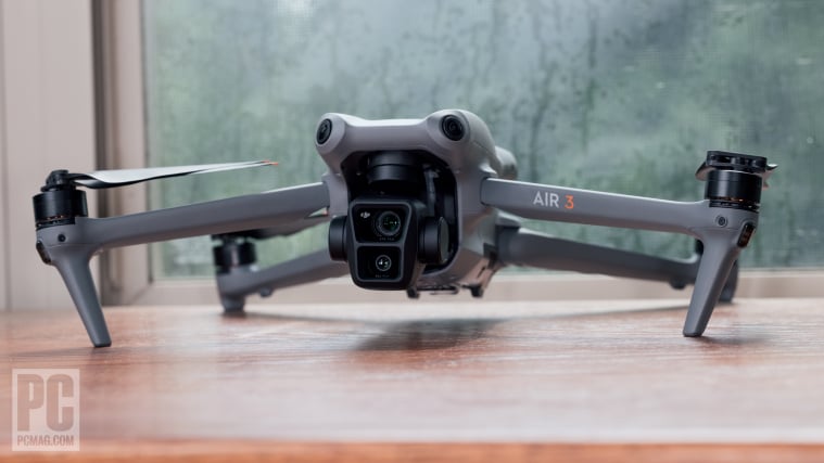DJI Air 3 unfolded, front view