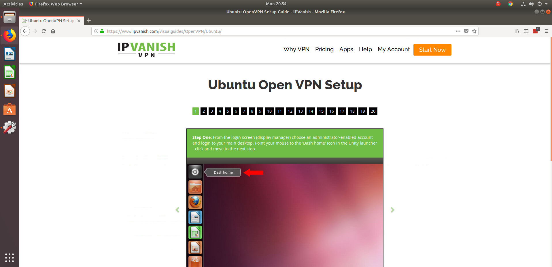 IPVanish VPN (for Linux) - Excellent visual guide for setting up IPVanish under Linux.