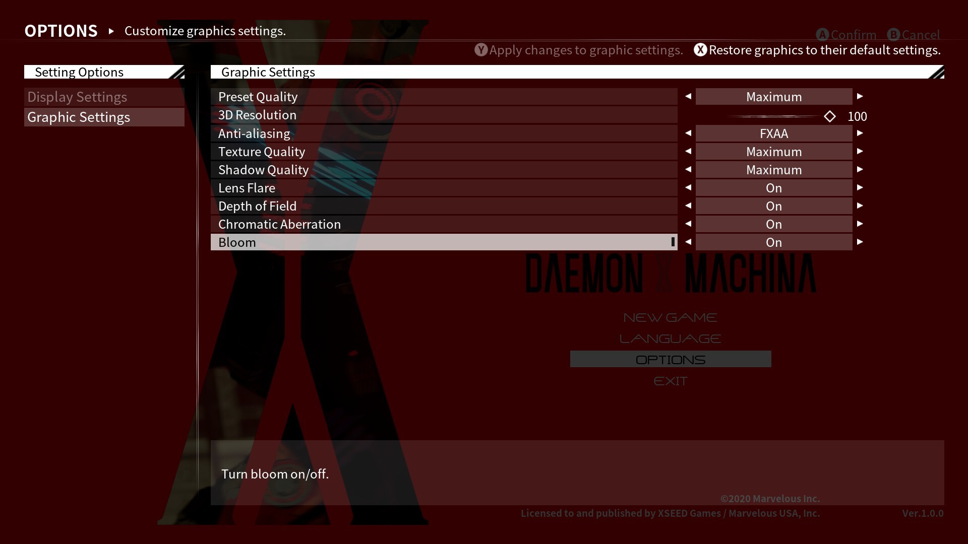 Daemon X Machina (for PC)