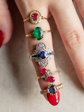 Sparkly Rings