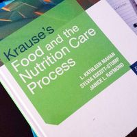 You know you're a dietetics major when #sundayfunday really means a day spent with your Krause textbook. #rd2beproblems