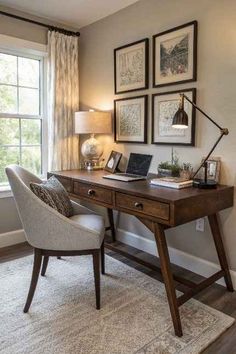 22 Creative & Budget-Friendly Home Office Makeover Ideas in 2025 | Home office bedroom, Small home offices, Home office design