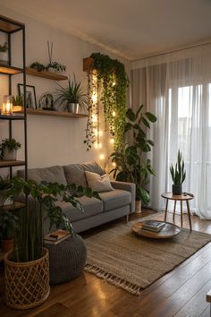 25 Inspiring Indoor Plant Decor Ideas For A Stylish Living Room: Creating a Cozy Ambiance wi… in 2025 | Living room plants decor, Living room plants, Decor home living room