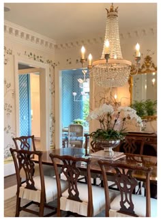 Pin by Whitney Turbeville on Dining room in 2025 | Traditional dining rooms, Dining room decor, Formal dining room