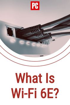 what is wi - fi 6e? book cover with red and black text on white background