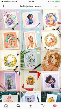 15 AMAZING Instagram Feed ideas for Artists | Instagram art, Instagram feed ideas, Instagram design