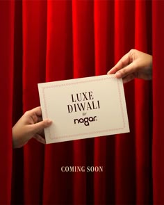 Nagarchasmagharofficial on Instagram: "Gifts of luxury are on their way! Embrace the spirit of Diwali with treasures that illuminate your style. Luxe Diwali by … in 2025 | Ads creative, Graphic design tutorials learning, Social media design inspiration