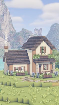 SweetMarble,Sweet marble builds,mizunos 16 craft,minecraft mizunos,minecraft aesthetic house,house… in 2025 | Minecraft cottage, Minecraft house tutorials, Minecraft houses