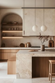 Add neutral tones and natural elements to create a calm, inviting kitchen. #NeutralKitchen #NaturalDecor #CalmingSpaces Earth Tone Kitchen Ideas, Hidden Toilet, Tile Removal, Casas Contemporáneas, Flush Toilet, Minimalist Aesthetic, Towel Holder, Kitchen Inspirations, Modern Bathroom