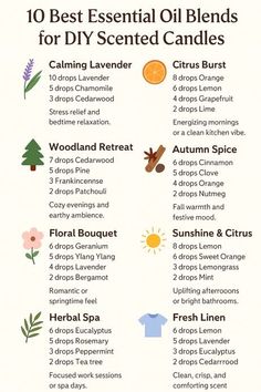 the 10 best essential oils for diy scented candles and how to use them in your home