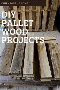 Backyard Patio One Room Challenge Week 4: DIY Outdoor Pallet Wood Projects • Emily Ron… | Diy wood pallet projects, Wood pallet projects, Diy projects using pallets