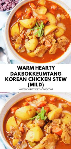 Dakbokkeumtang Korean Chicken Stew, chicken stew, korean chicken stew