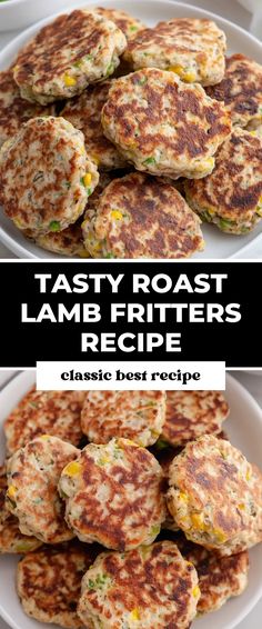 Image for Tasty Roast Lamb Fritters Recipe