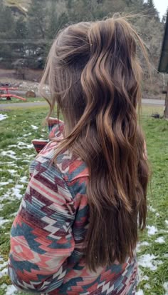 Western Hair Styles, Country Hairstyles, Western Hairstyles, Western Hair, Brown Hair Inspo, Looks Country, Work Hairstyles, Easy Hairstyles For Long Hair, בר מצווה