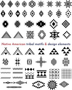 Download the native american tribal motifs and design elements 22921148 royalty-free Vector from Vecteezy for your project and explore over a million other vectors, icons and clipart graphics! Native American Patterns Design, Indigenous Design Patterns, Native Patterns Design, Native American Motif, Native Patterns, Indigenous Healing Symbols, American Indian Patterns, American Indian Designs Pattern Art, Native American Pattern
