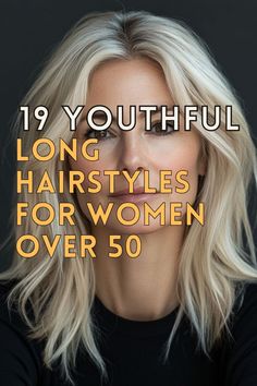 Here are 19 youthful long hairstyles for women over 50 that are stylish, flattering, and full of life. These looks range from soft waves and layers to sleek, polished styles, all designed to enhance your natural beauty and bring out a youthful vibe. Med Length Hair With Layers Medium Long, Long Layers Frame Face, Hairstyles For Fifty Year Old Women, Women Over 50 Hairstyles Long, 50 Yr Old Hairstyles, Bangs At 50, Long Shag Over 50, Hair 50, Over 50 Blonde Highlights