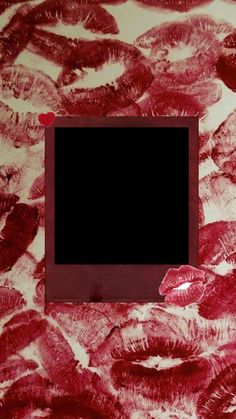 red polaroid frame in 2025 | Artsy background, Photo collage, Collage photo frame design