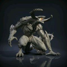 an image of a creature that appears to be in the form of a demon or monster