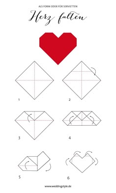 Pin von Debbie Sheppard auf Origami | Origami herz, Lesezeichen basteln, Herz falten