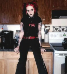Pin by 𝔞𝔫𝔫𝔞 on y22k | Goth fashion, Mall goth fashion, Goth outfits
